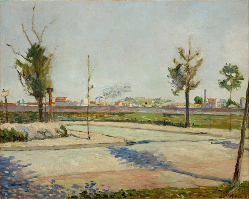 Droga do Gennevilliers - Paul Signac