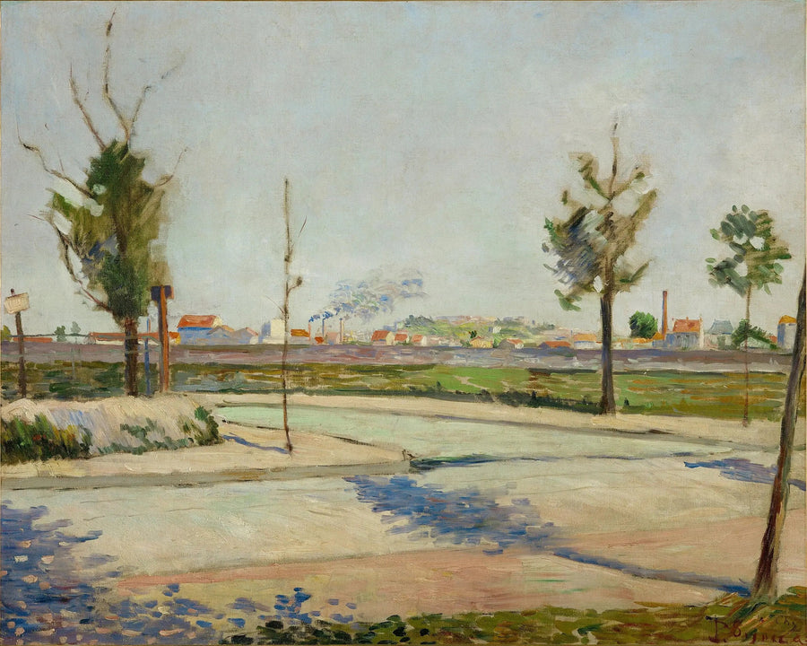 Droga do Gennevilliers - Paul Signac