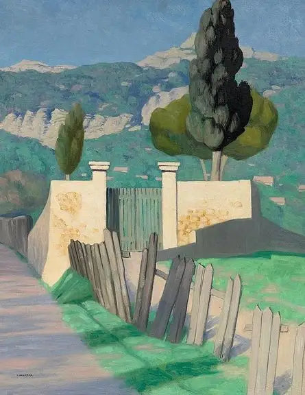 Droga Sainte-Anne i Faron - Félix Vallotton