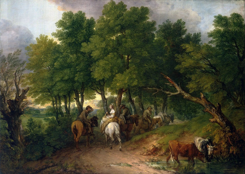 Droga do rynku - Thomas Gainsborough