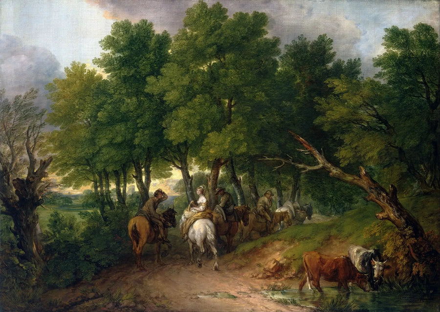 Droga do rynku - Thomas Gainsborough