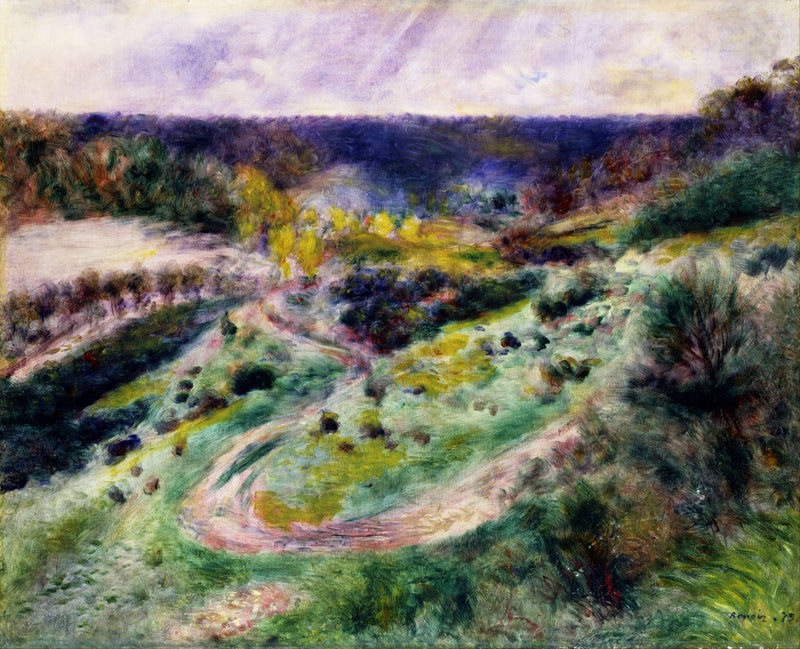 Droga do Wargemont - Pierre-Auguste Renoir
