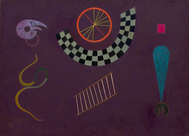 Wstążka w kwadraty - Wasilij Kandinsky