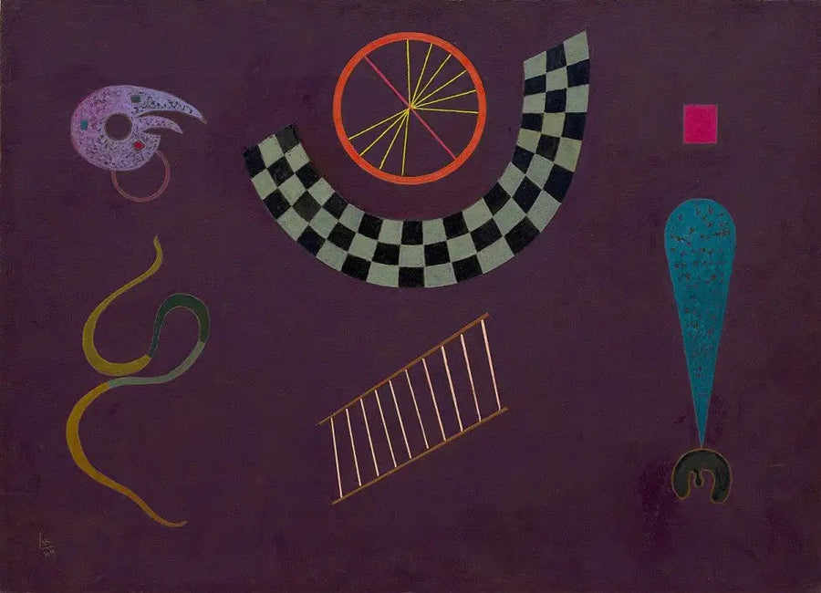 Wstążka w kwadraty - Wasilij Kandinsky
