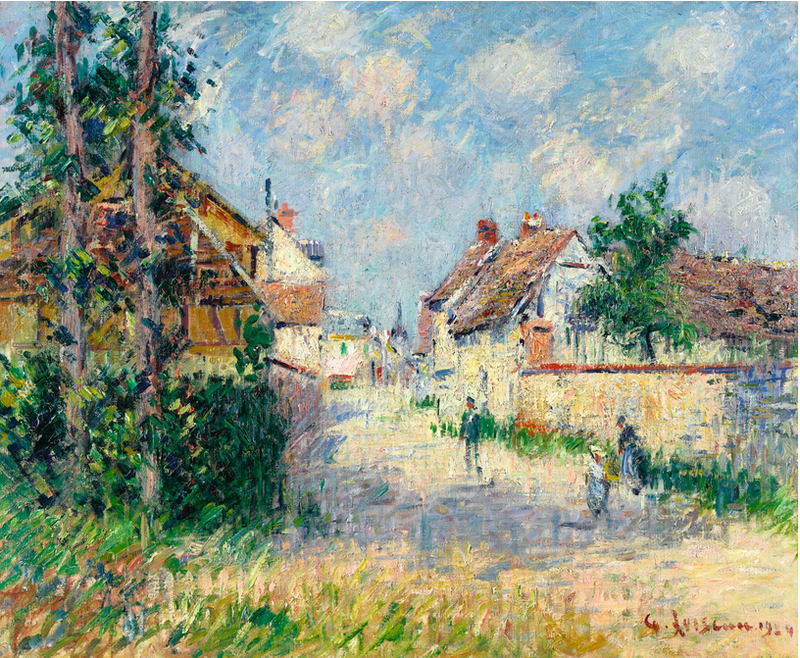 Ulica Saint-Cyr-du-Vaudreuil - Gustave Loiseau