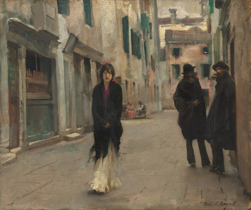 Ulica w Wenecji - John Singer Sargent