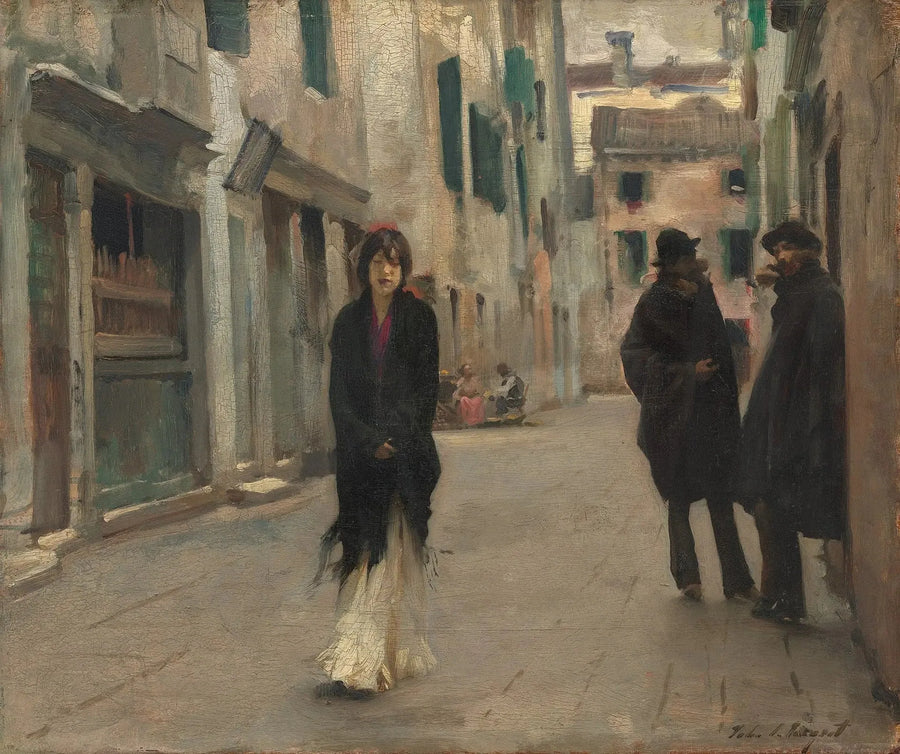 Ulica w Wenecji - John Singer Sargent