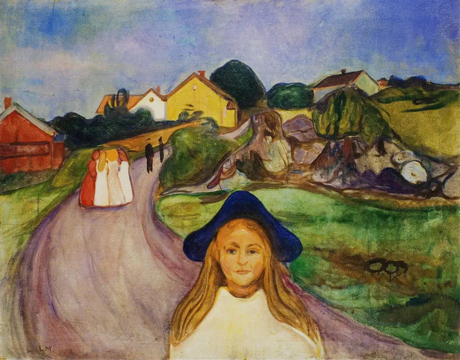 ulica Åsgårdstrand - Edvard Munch