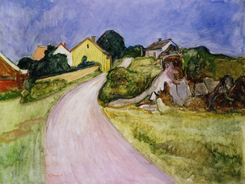 ulica Åsgårdstrand - Edvard Munch