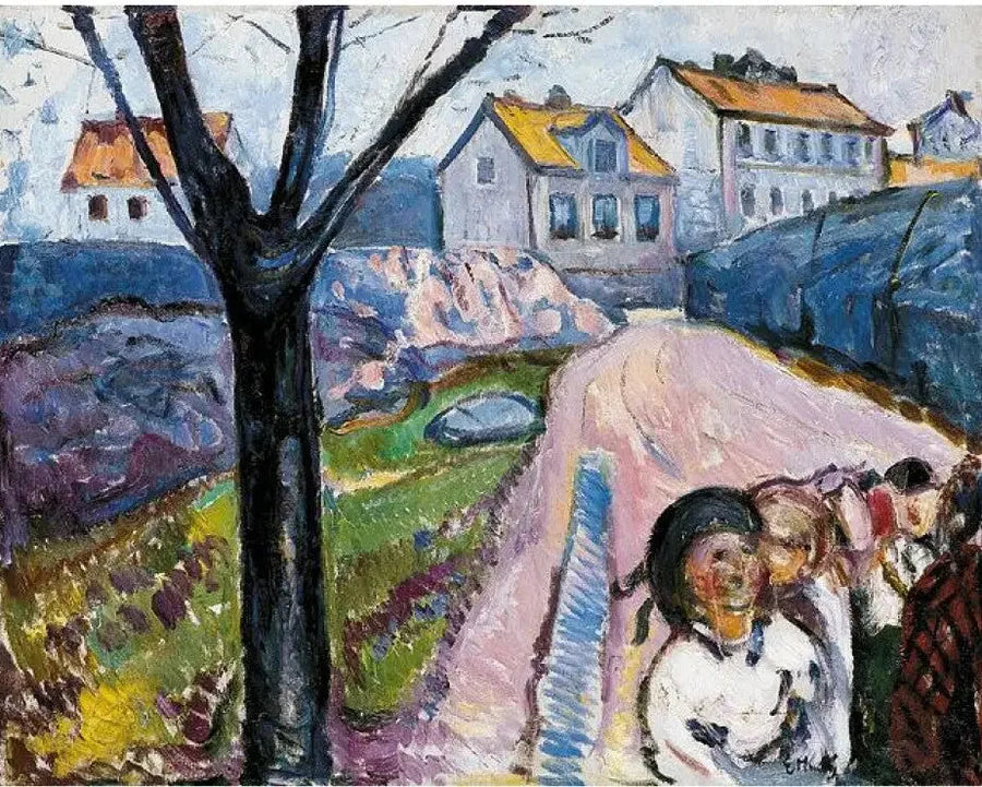 ulica Kragerø - Edvard Munch
