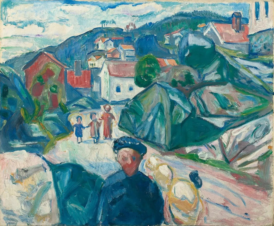 ulica Kragerø - Edvard Munch