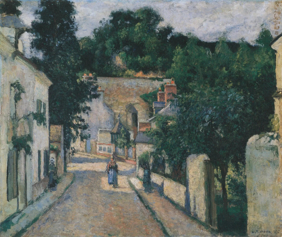 Ulica Hermitage w Pontoise - Camille Pissarro