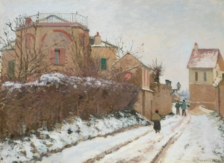 Ulica Cytadeli, Pontoise - Camille Pissarro