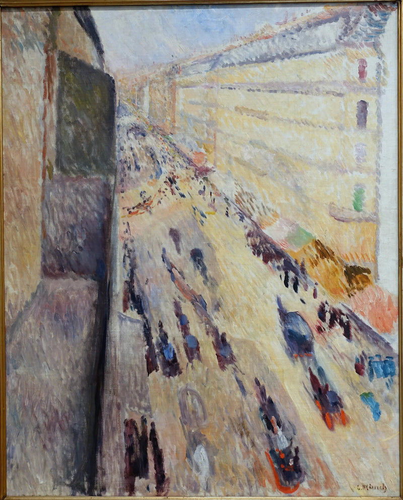 ulica Rivoli - Edvard Munch