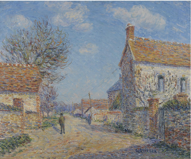 RUE DE SAINT CYR SOLEIL - Gustave Loiseau - Alpha Reproduction