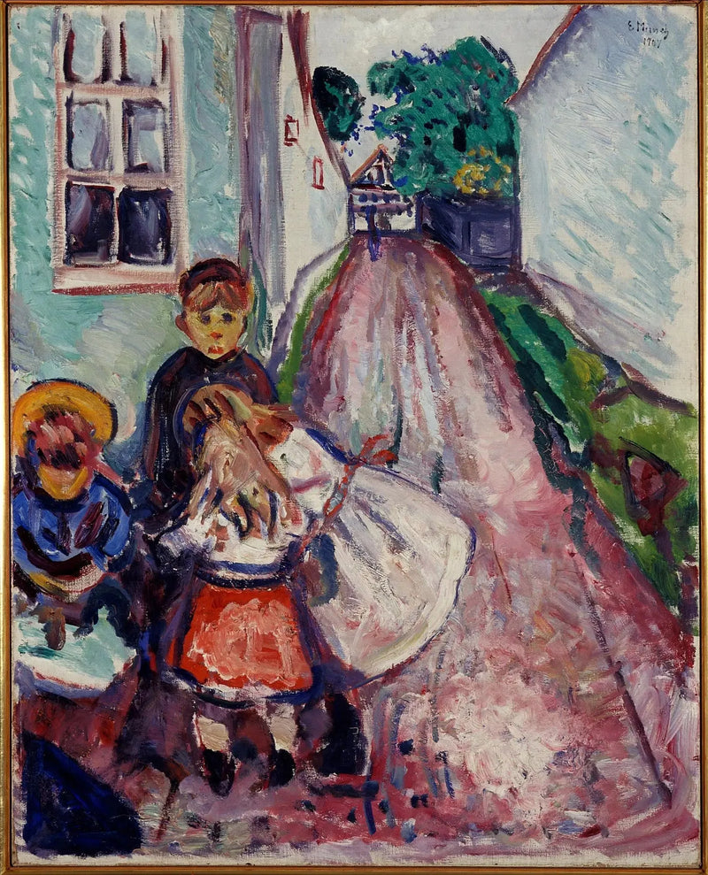 ulica Warnemünde - Edvard Munch