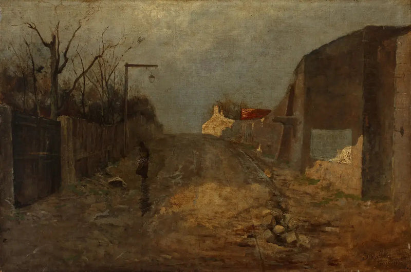Ulica Buttes (Montmartre) - James Abbott McNeill Whistler