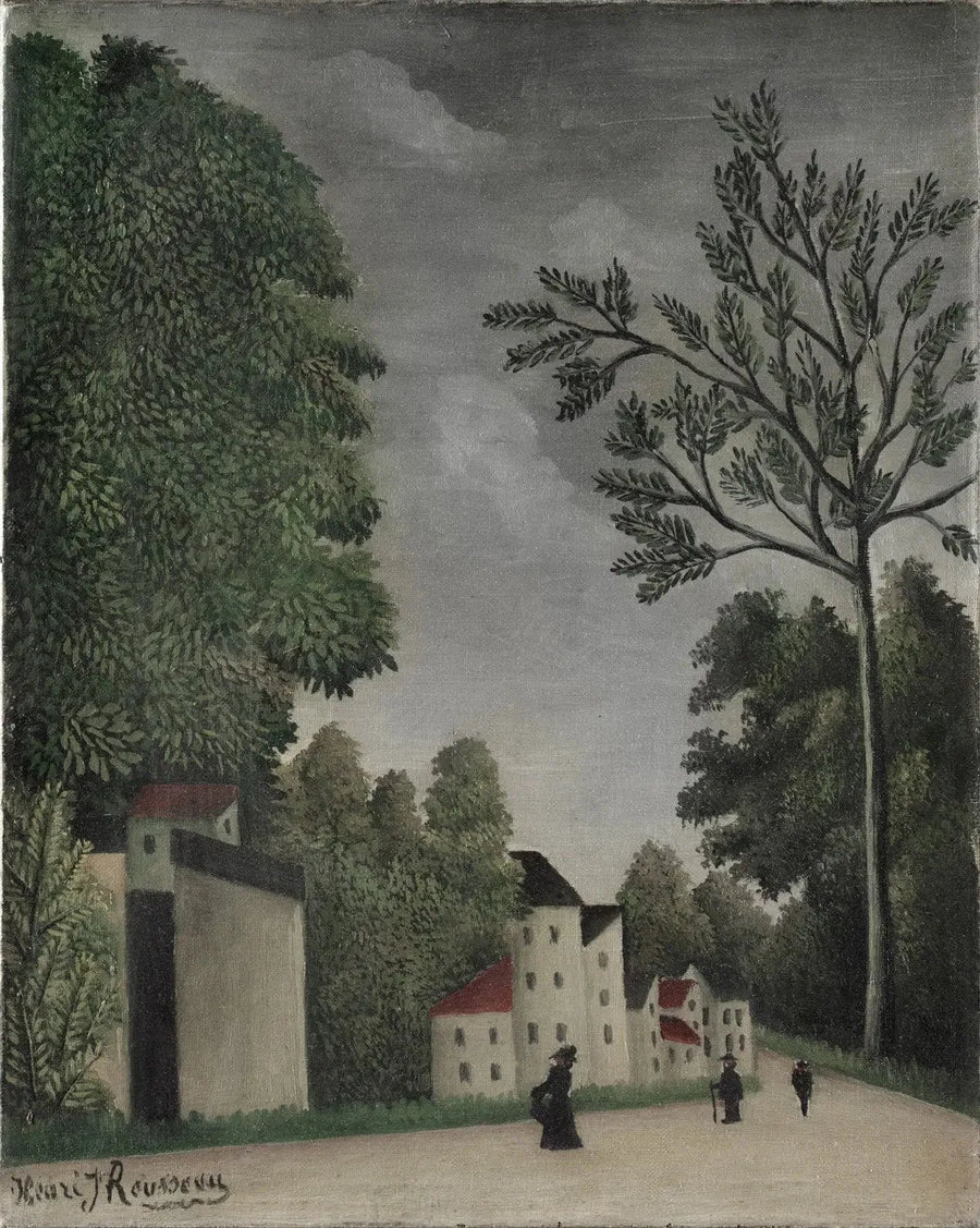 Ulica Wioski - Henri Rousseau