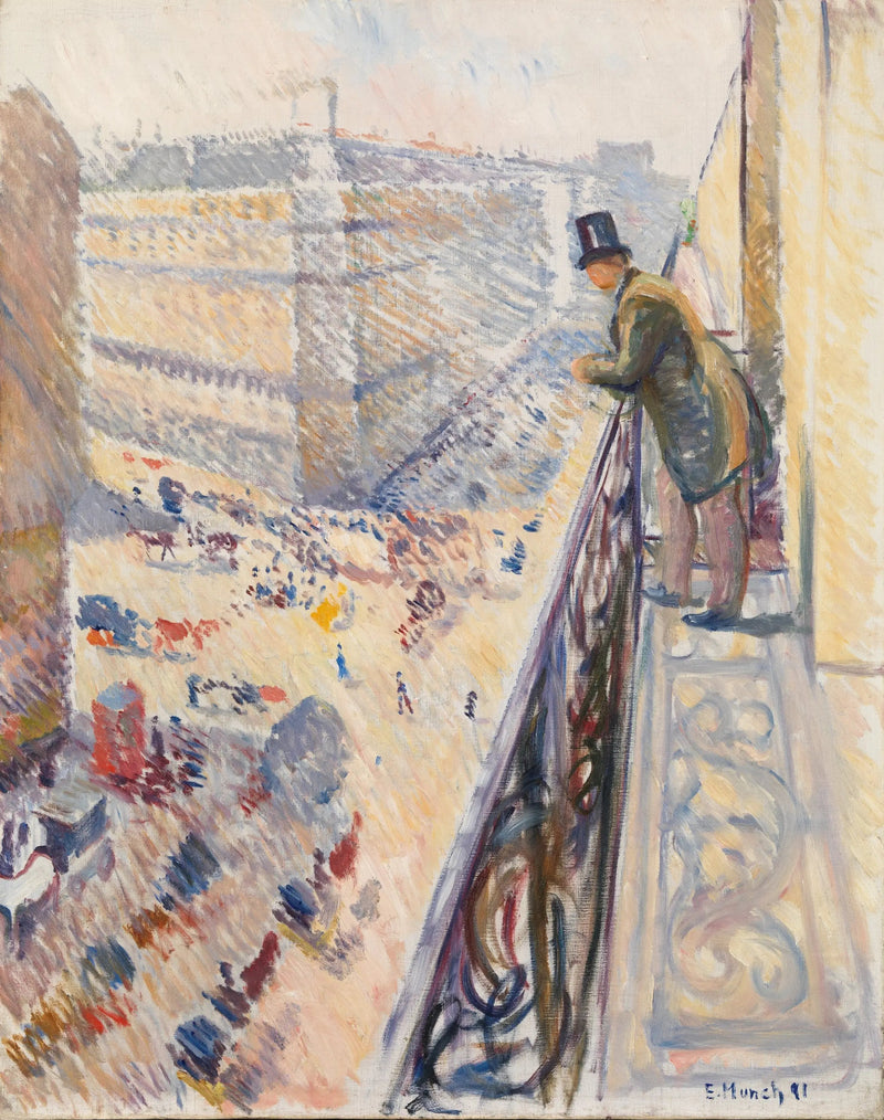ulica Lafayette - Edvard Munch