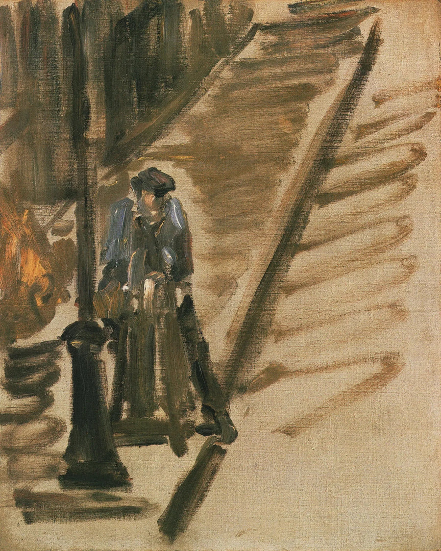 Ulica Mosnier aux Rémouleur - Édouard Manet