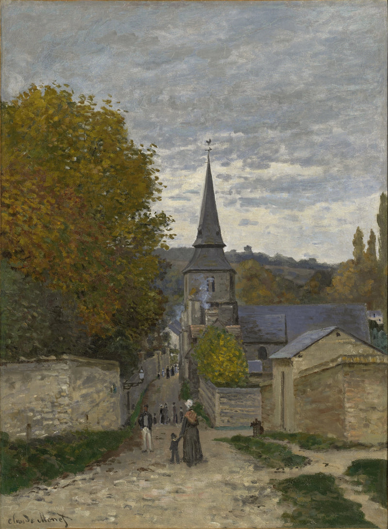 Ulica w Sainte-Adresse W98 - Claude Monet