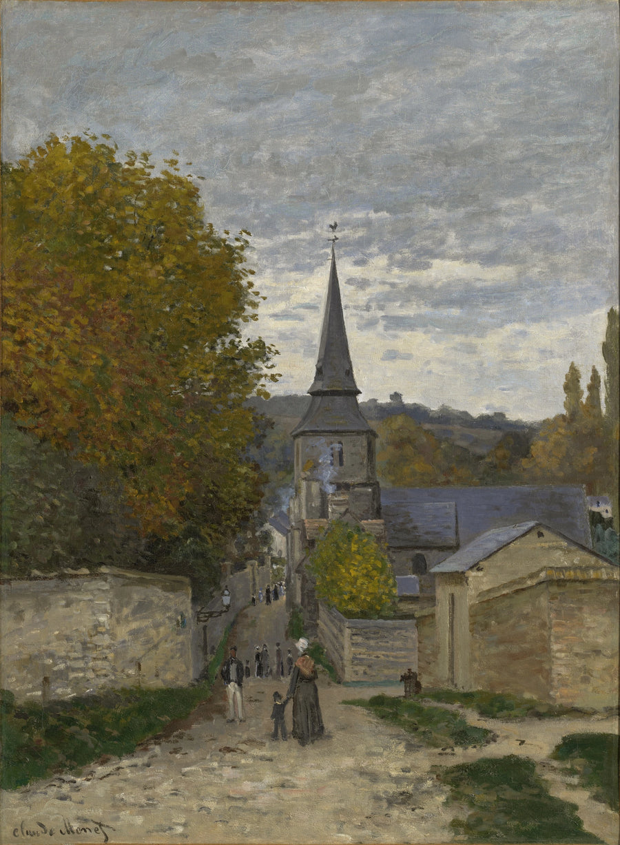 Ulica w Sainte-Adresse W98 - Claude Monet