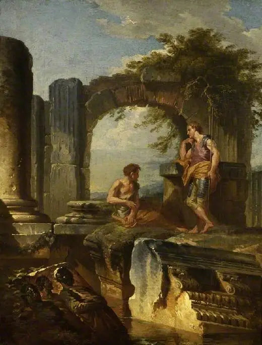 Ruiny z postaciami - Giovanni Paolo Panini