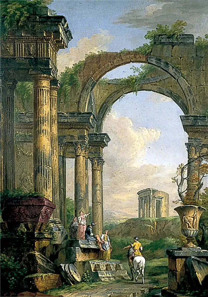 Klasyczne ruiny - Giovanni Paolo Panini