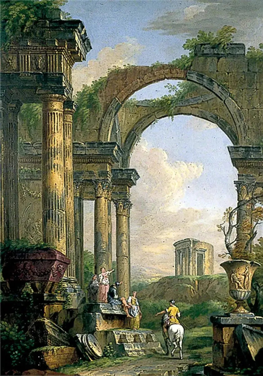 Klasyczne ruiny - Giovanni Paolo Panini