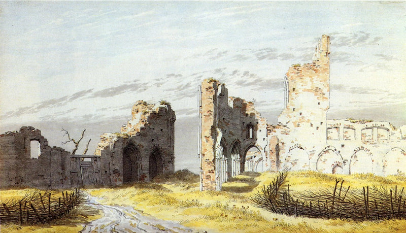 ruiny opactwa w Eldenie - Caspar David Friedrich