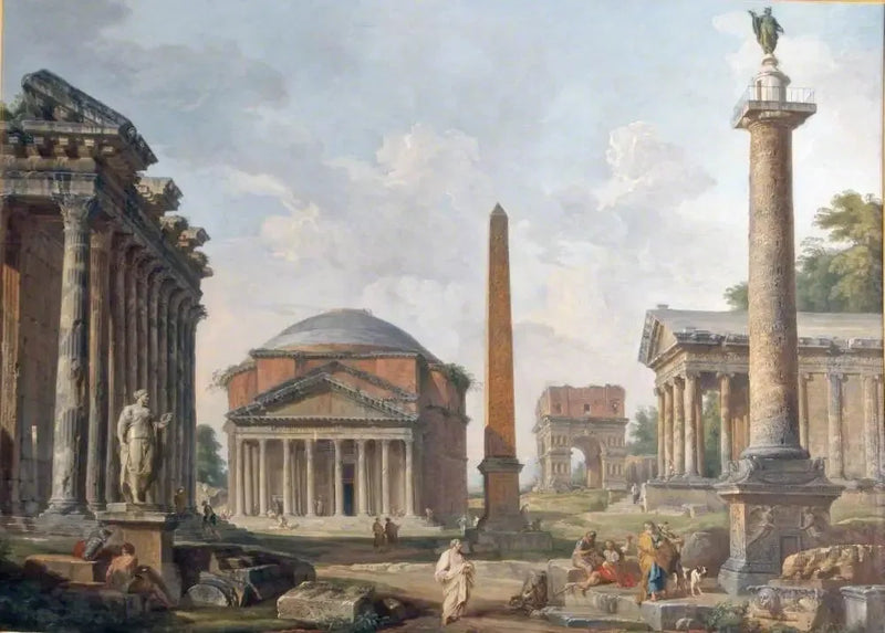Ruiny Rzymu - Giovanni Paolo Panini