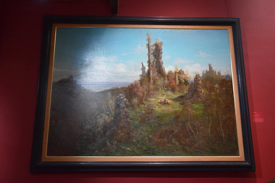 Ruiny trzech zamków - Gustave Doré