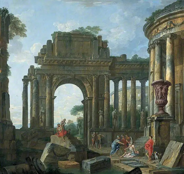 ruiny rzymskie - Giovanni Paolo Panini