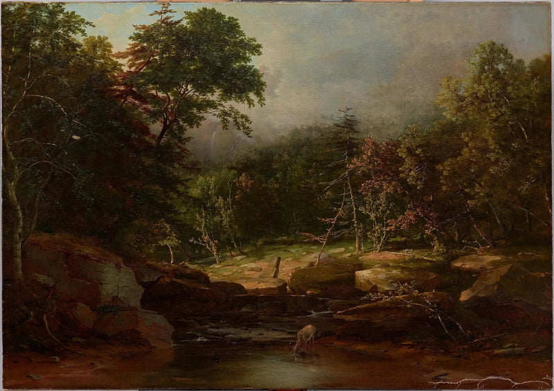 Potok w górach - George Inness