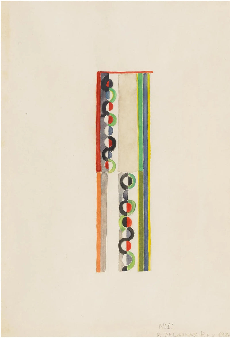 Kolorowy rytm - Robert Delaunay