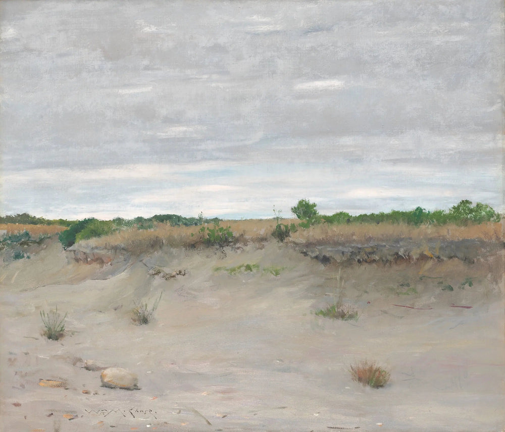 Sables balayés par le vent - William Merritt Chase - Alpha Reproduction