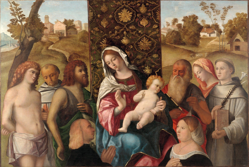 Święta rozmowa z darczyńcami - Cima da Conegliano