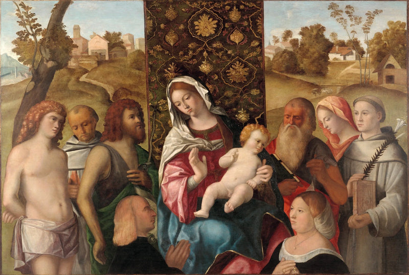 Święta rozmowa z darczyńcami - Cima da Conegliano