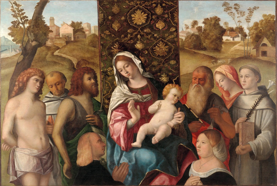 Święta rozmowa z darczyńcami - Cima da Conegliano