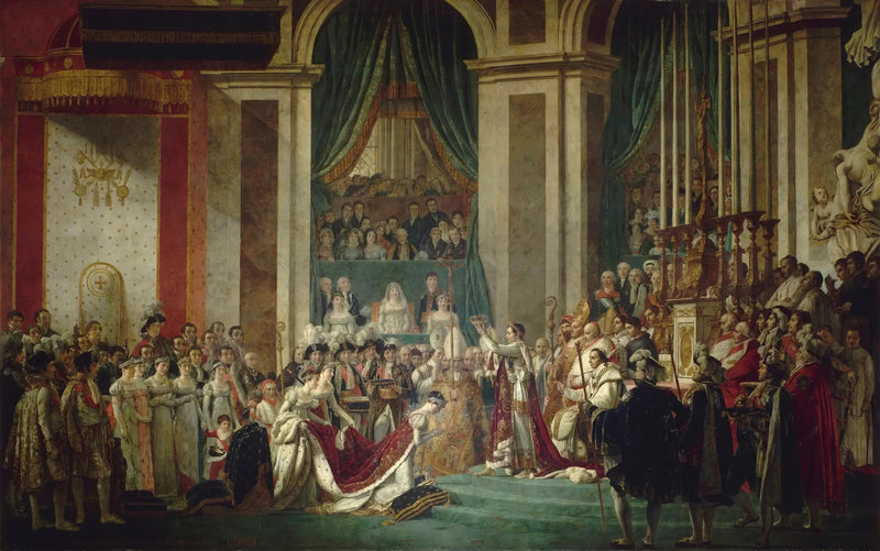 Sacra cesarza Napoleona I i koronacja cesarzowej Józefiny - Jacques-Louis David