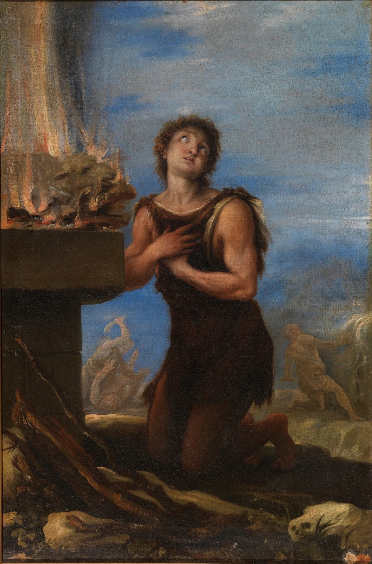 Le sacrifice d'Abel - Juan Antonio de Frías y Escalante
