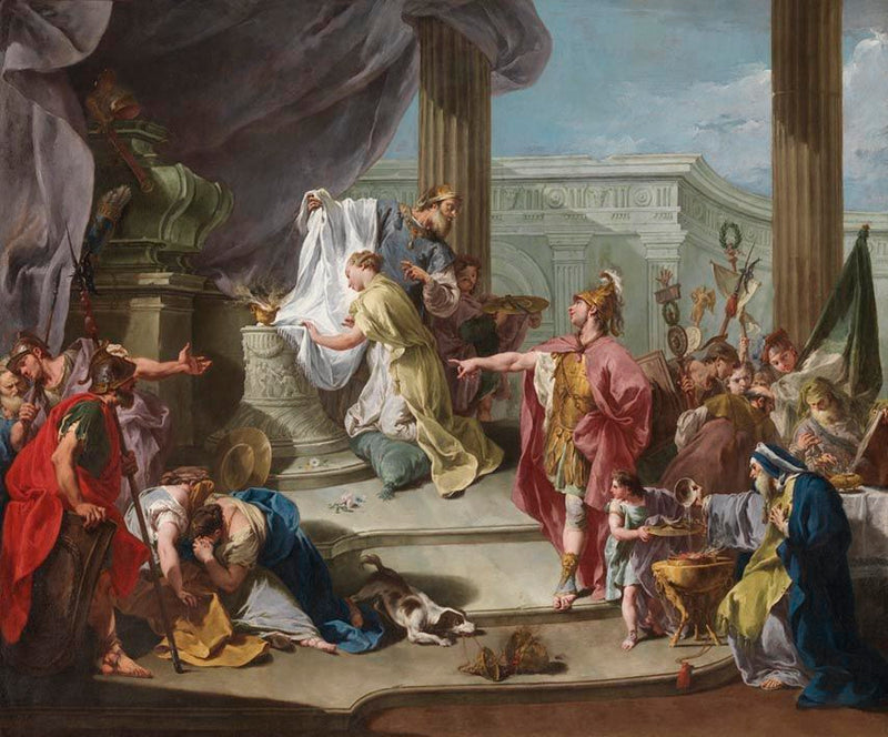 Ofiara Polyxeny - Giovanni Battista Pittoni