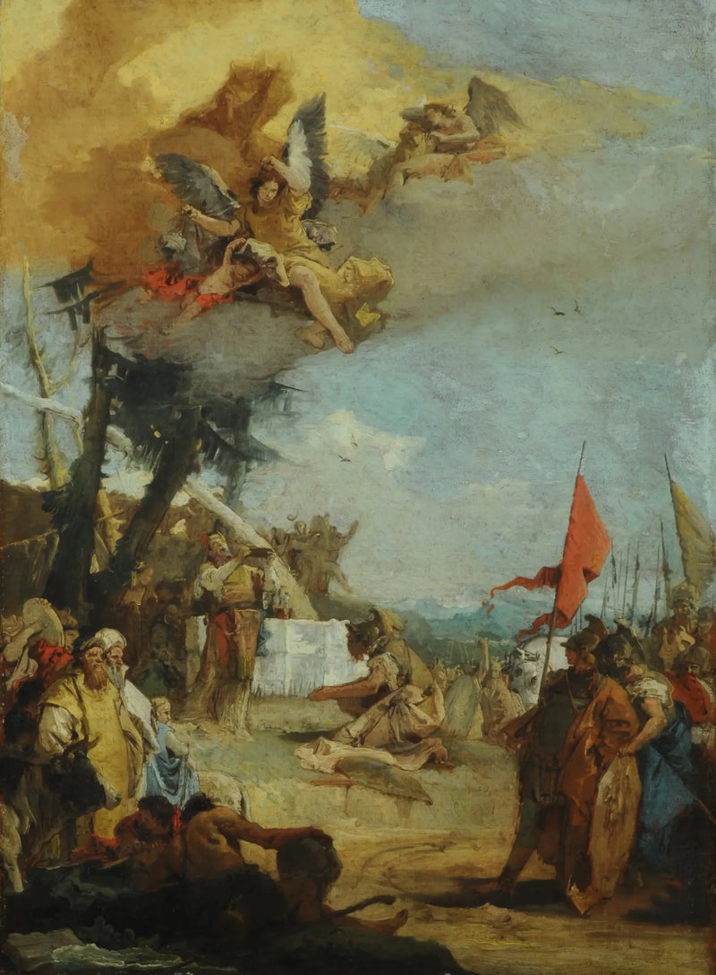 Ofiara Melchizedeka - Giovanni Battista Tiepolo