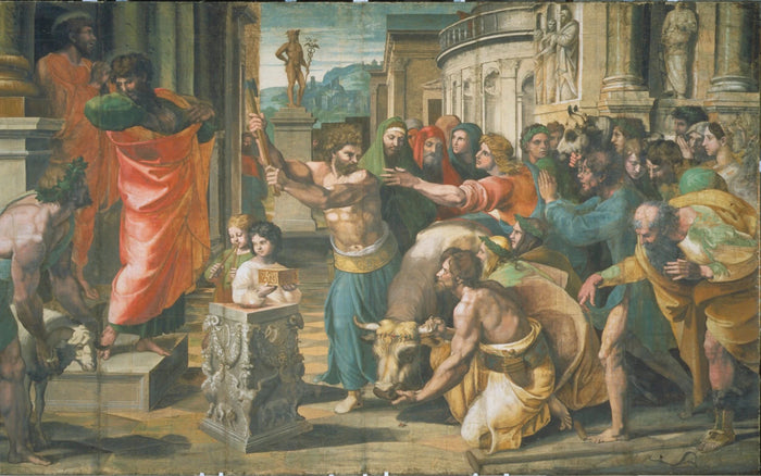 Ofiara w Listrze, około 1515-1516 - Raphaël