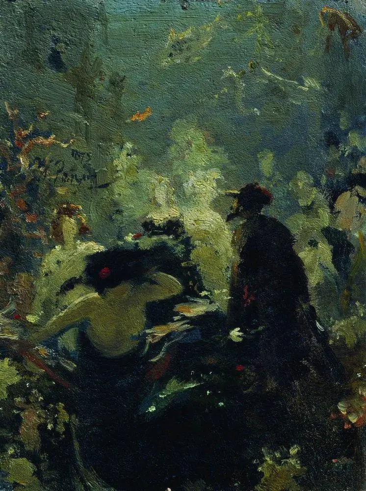 Sadko w podwodnym królestwie. - Ilya Repin
