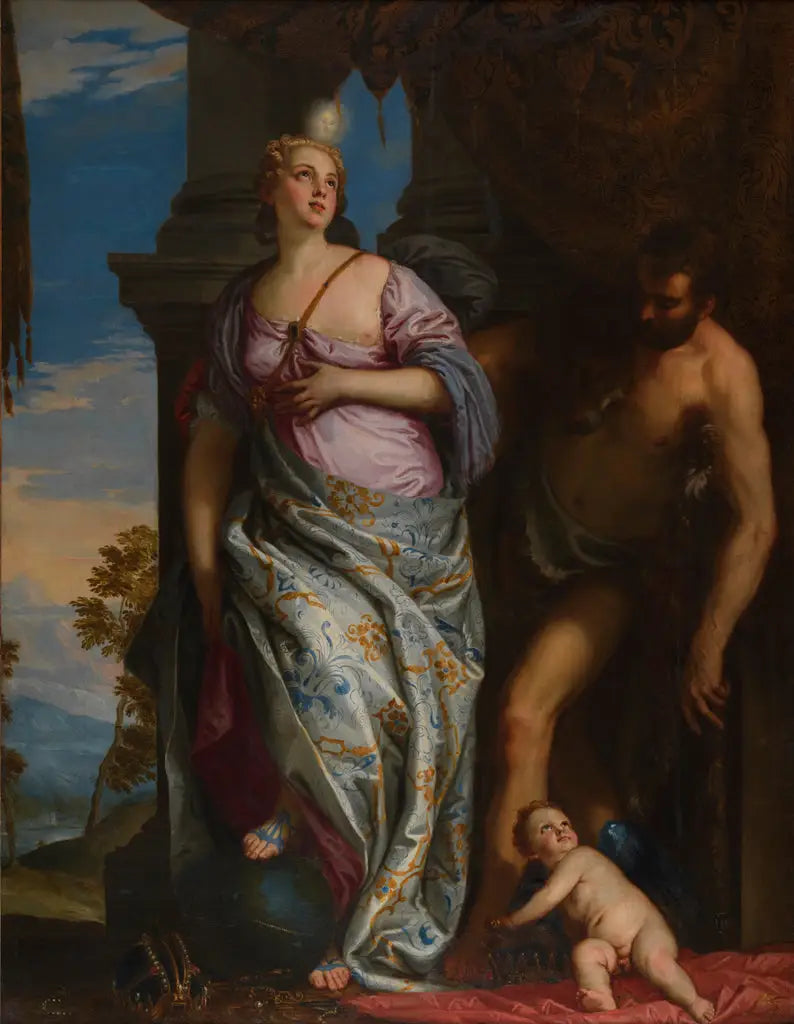 Mądrość i siła - Paweł Véronèse