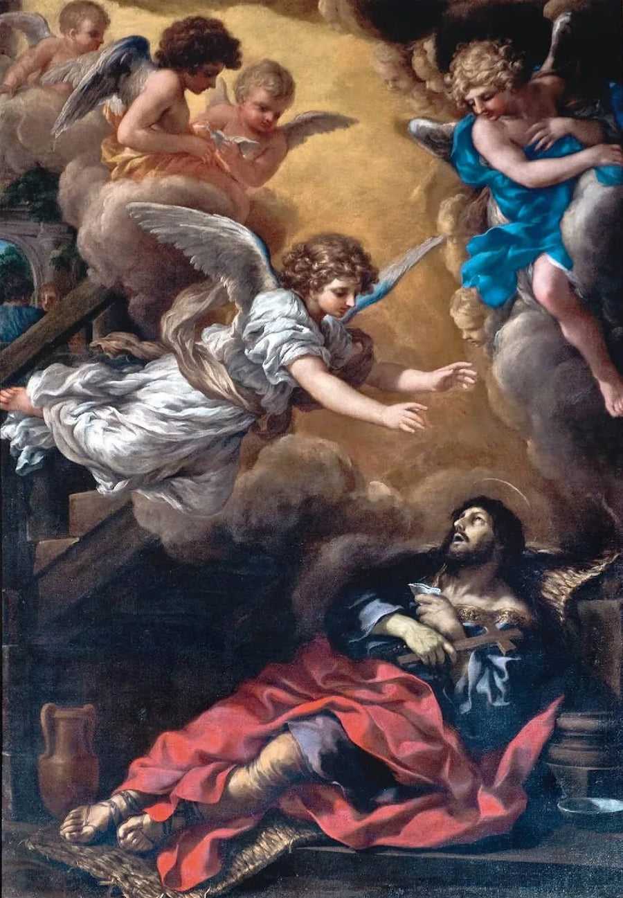 Święty Aleksy umierający - Pietro da Cortona