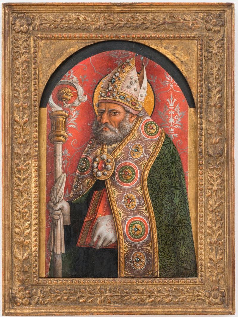 Święty Ambroży - Carlo Crivelli
