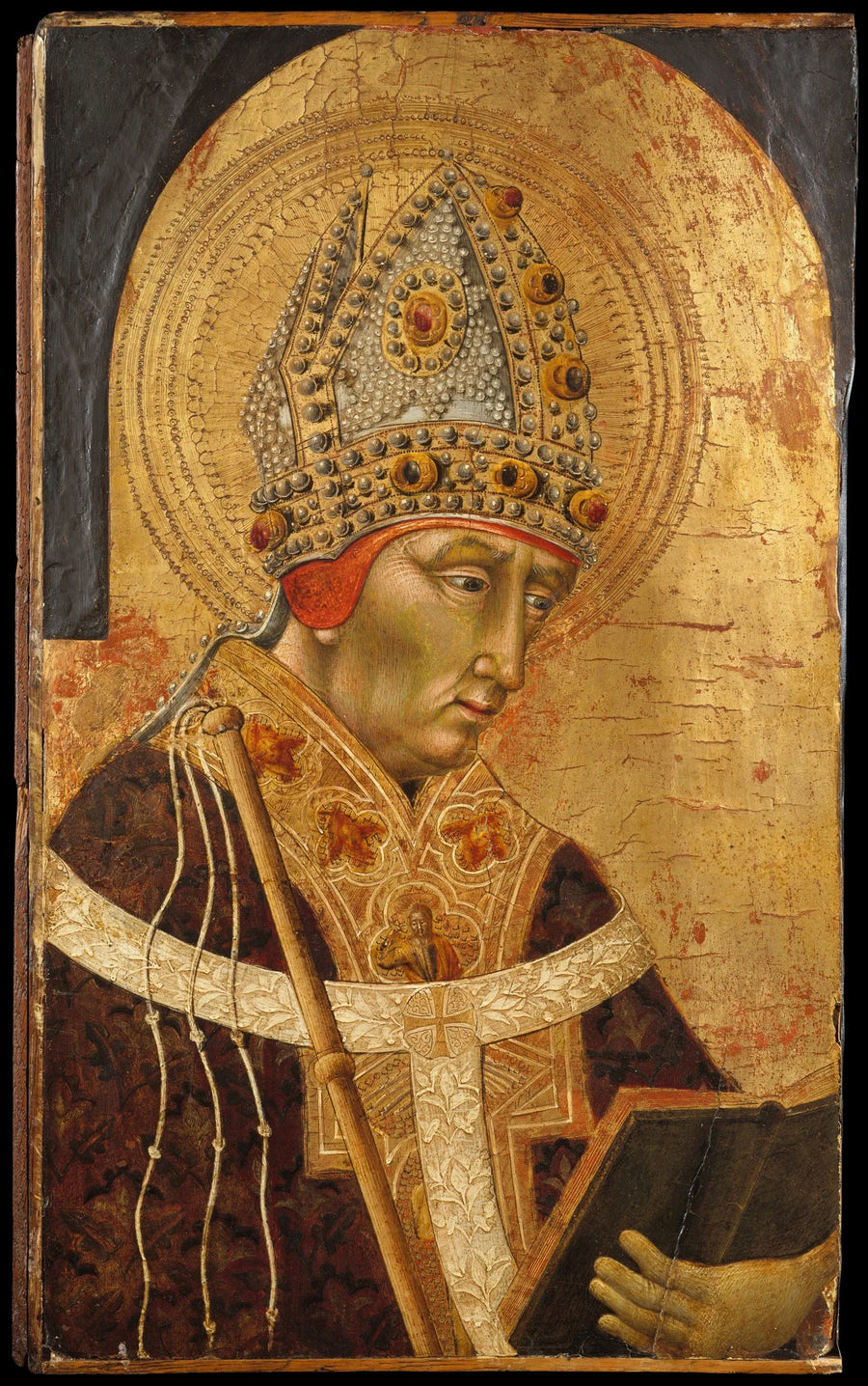Święty Ambroży - Giovanni di Paolo