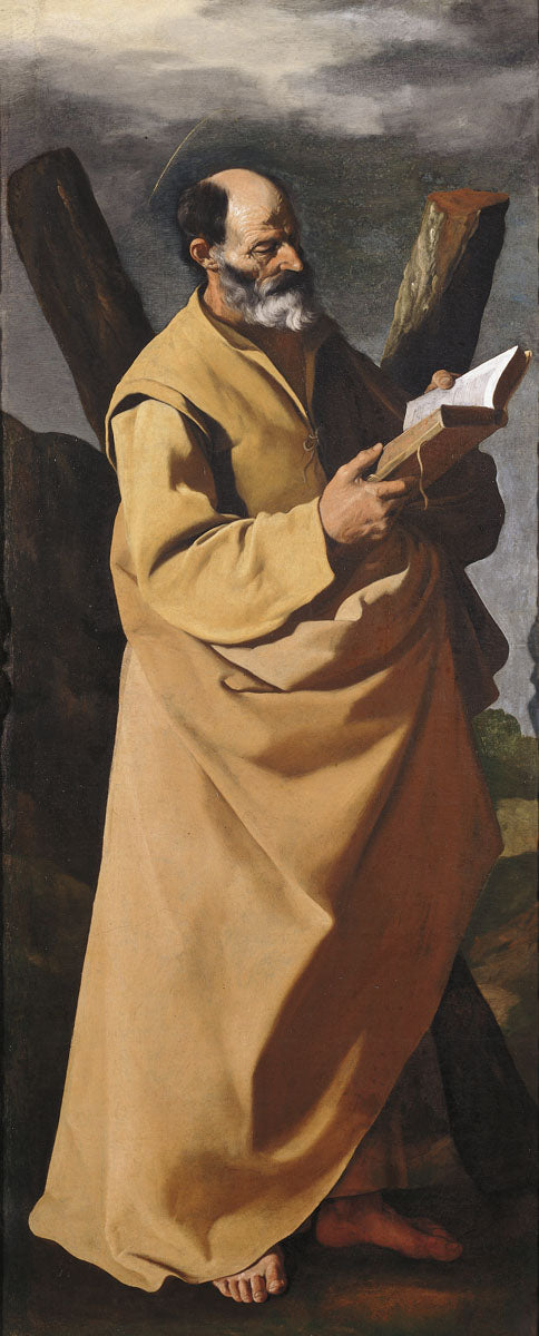 Święty Andrzej - Francisco de Zurbarán